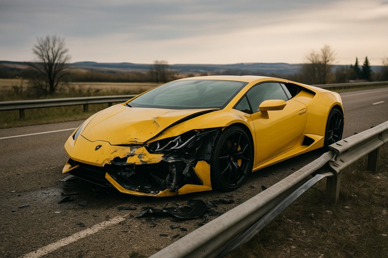 Lamborghini Crash in Calgary Leads to Discovery of $1.5 Million in Cash